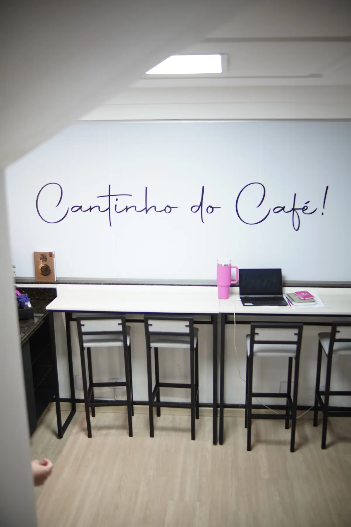 Cantinho do café da Vórtex Academia