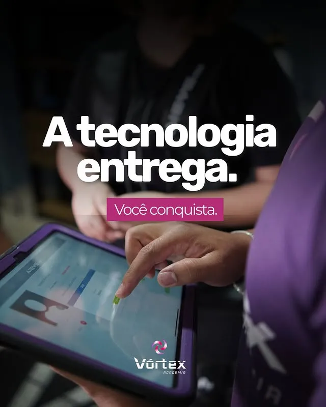 A tecnologia entrega. Você conquista.